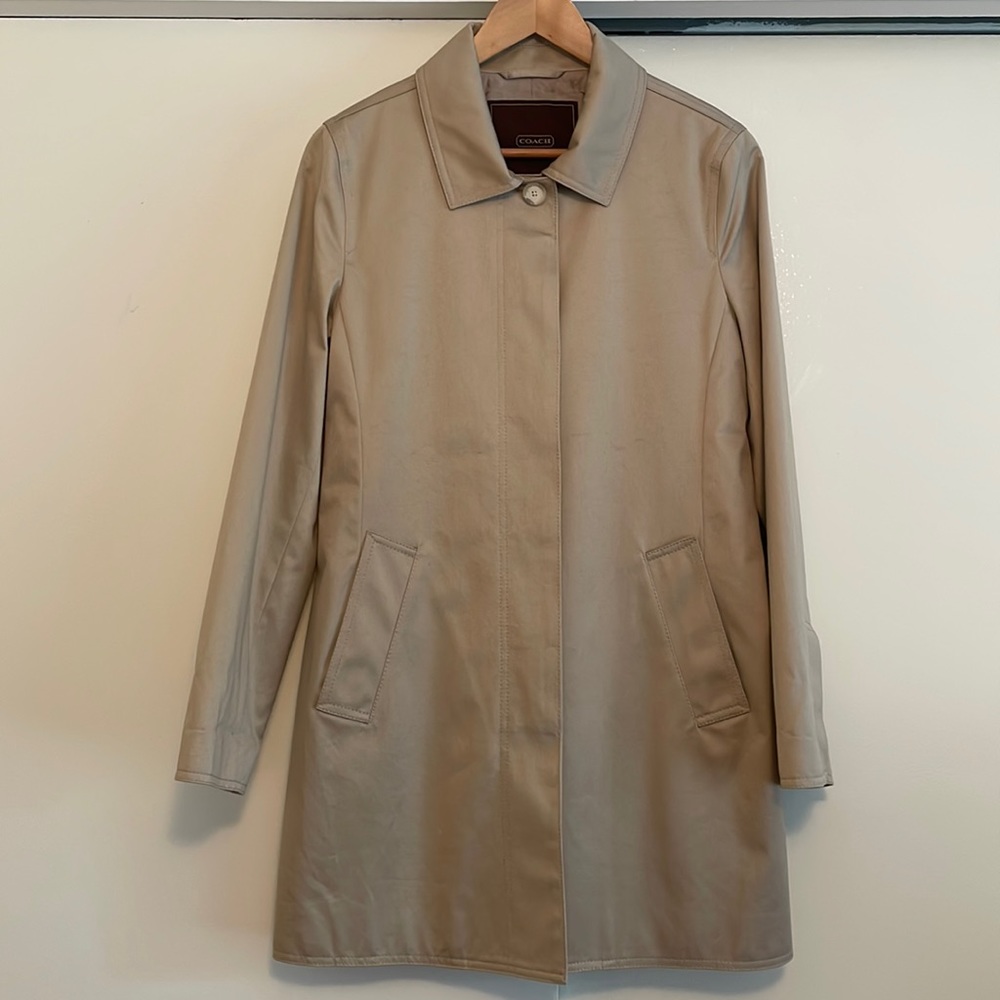 Coach classic trench coat